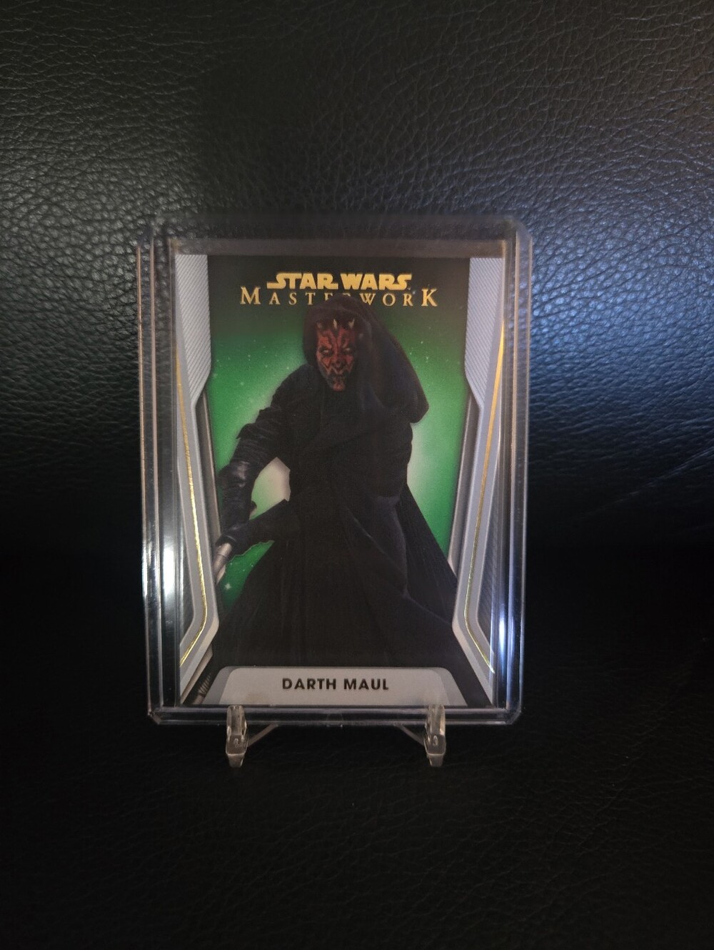 2021 Topps Star Wars Masterwork Darth Maul  Green Parallel #67/99 Trading Card